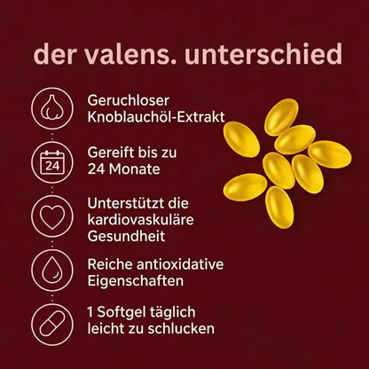 Gereifter Knoblauchextrakt — Unterstützung vor dem Rezept